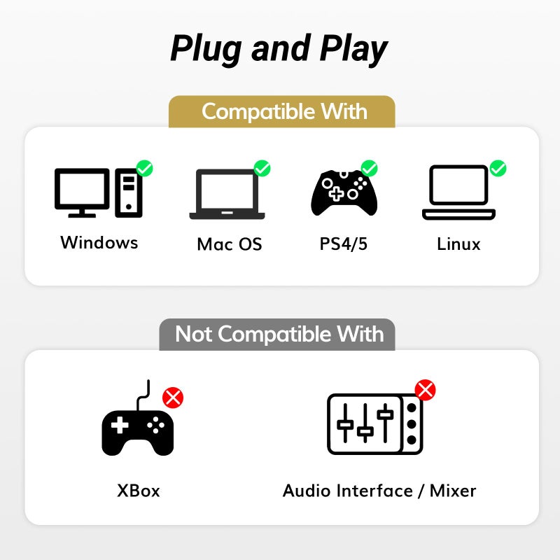 TONOR Condenser Microphone 192kHz/24Bit, USB Cardioid Computer Mic Kit with Upgraded Boom Arm/Spider Shock Mount for Recording, Streaming, Gaming, Podcasting, Voice Over, YouTube, TC-2030 - Image 2